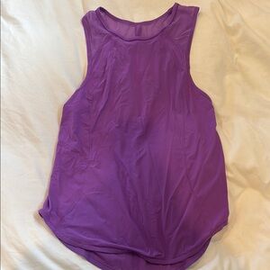 Lululemon Athletica Purple Sleeveless Muscle Tee